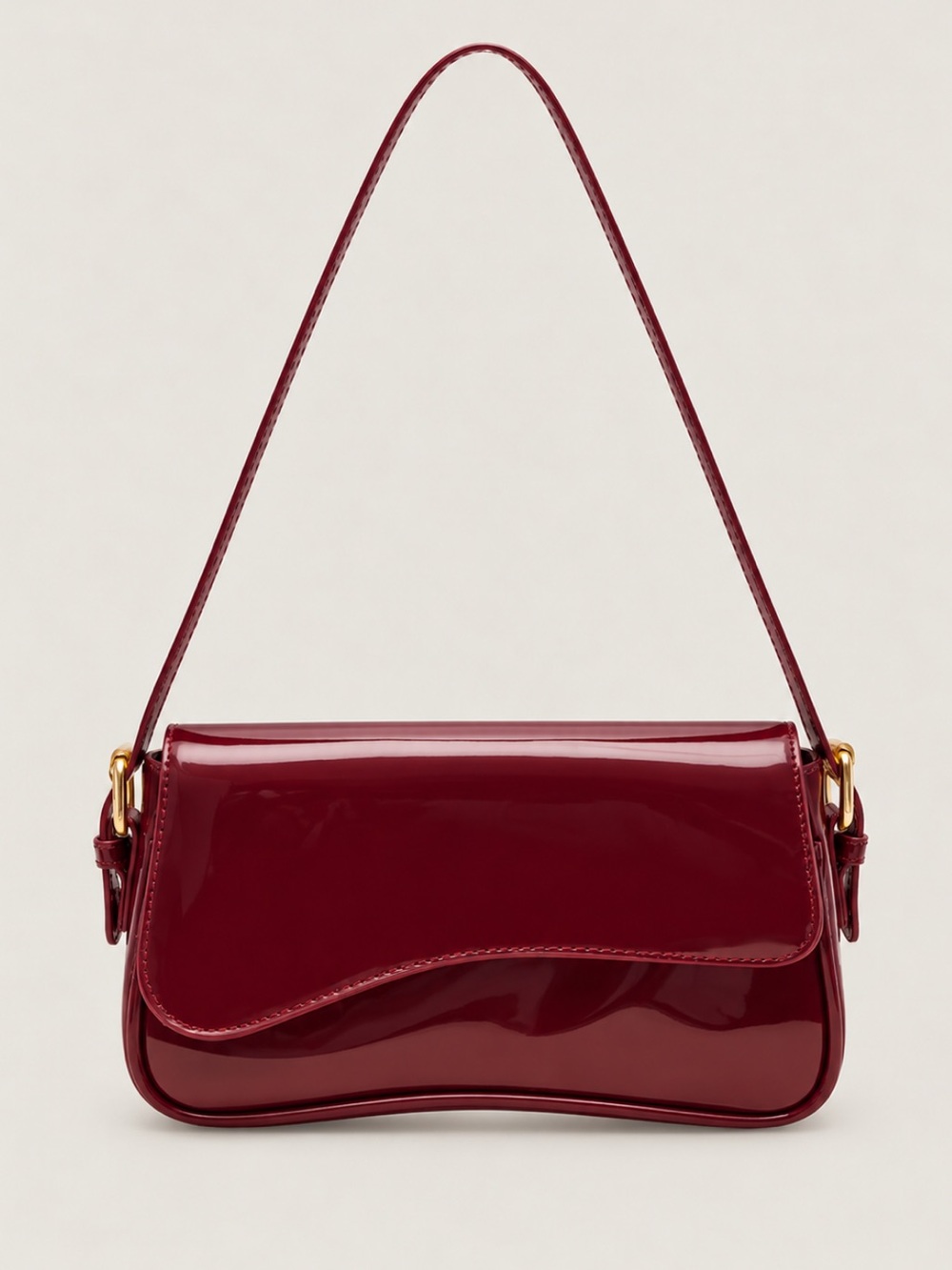 New! Cranberry Red Should Handbag NWOT